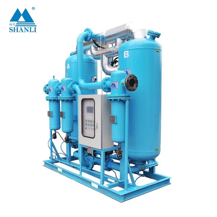 Industrial Compressed Air Dryer Low Dew Point Adsorption Air Dryer