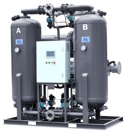Heated Adsorption Dryer For Air Compressor